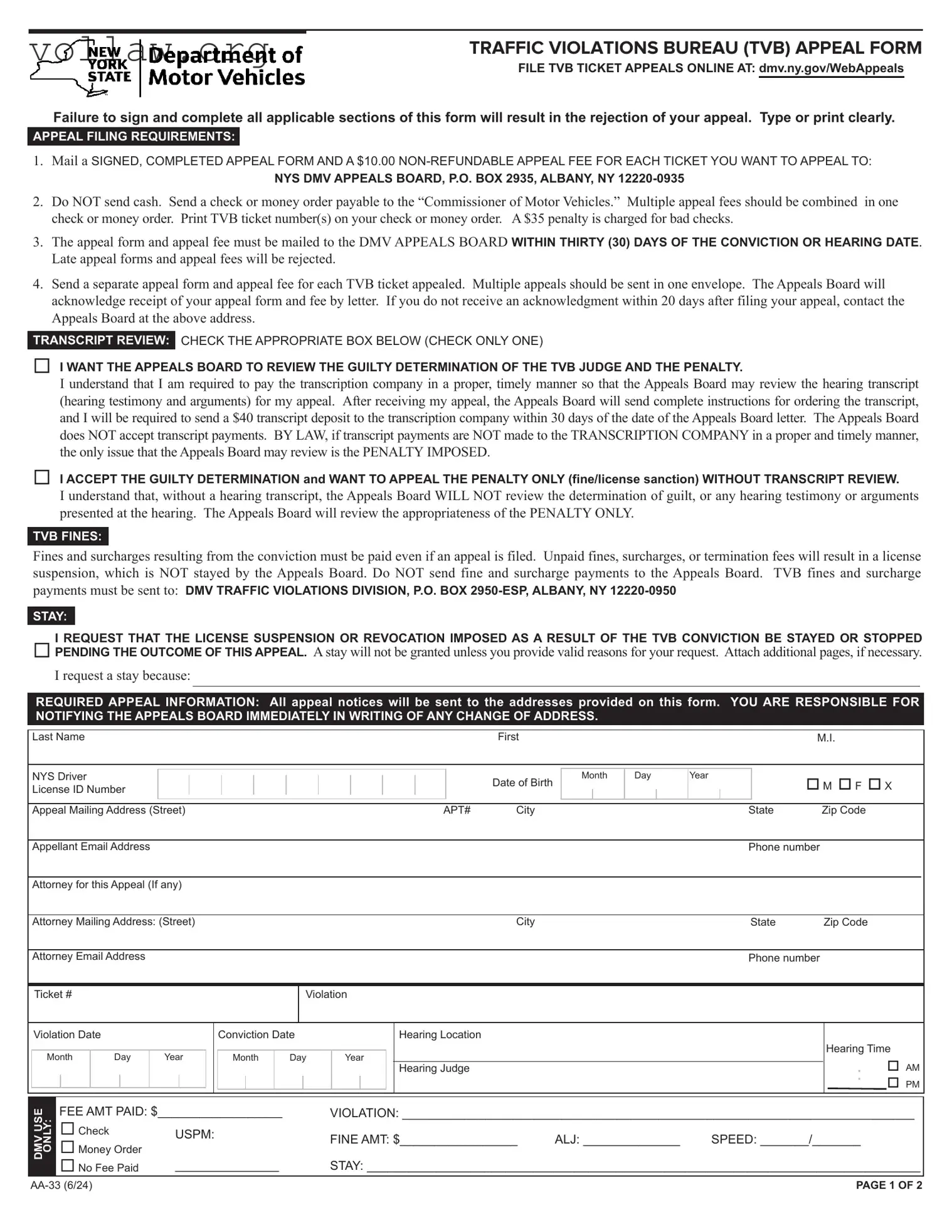 Aa 33 New York Template