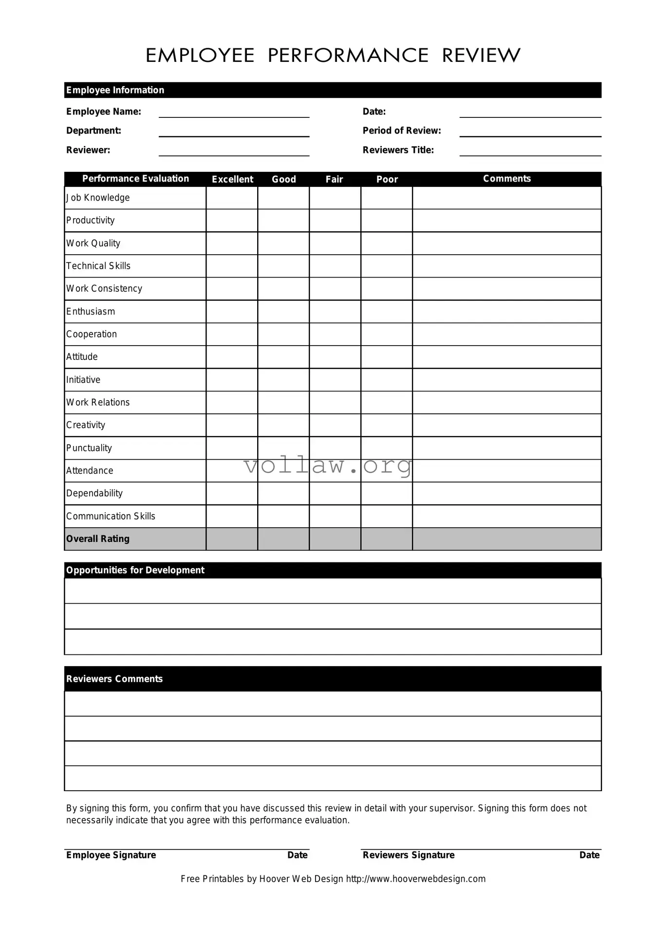 Employee Template