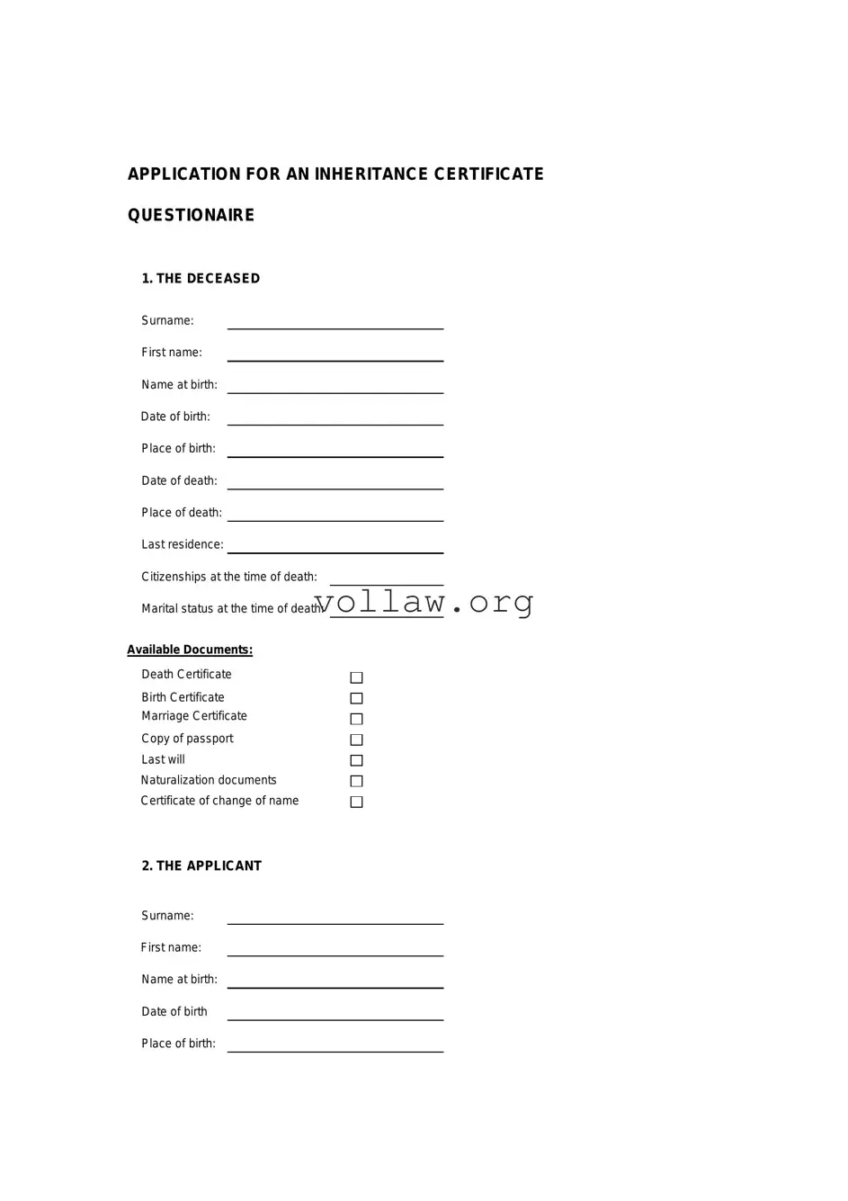 Inheritance Template