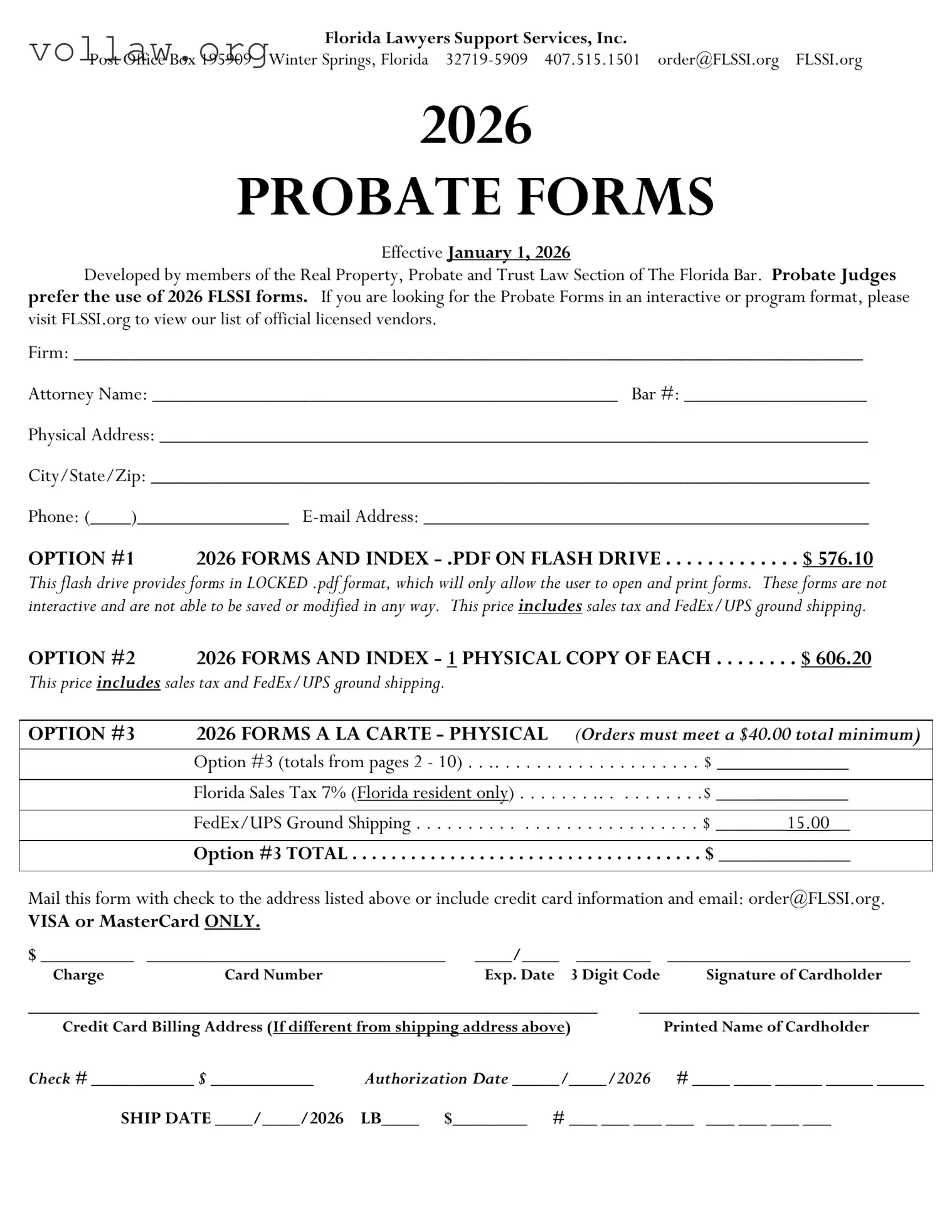 Florida Lawyers Support Template