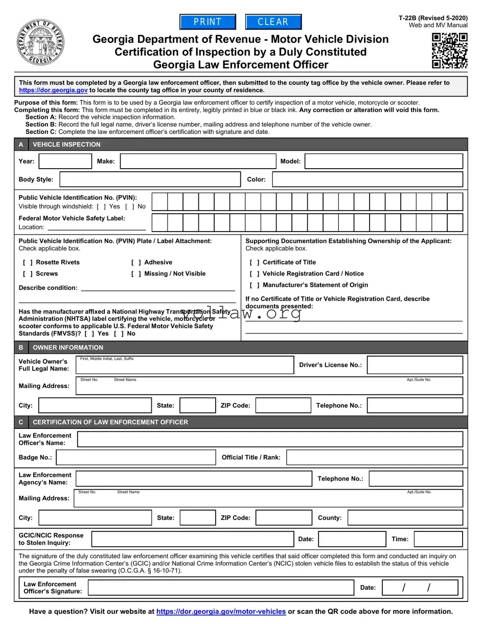 T 22B Georgia Template