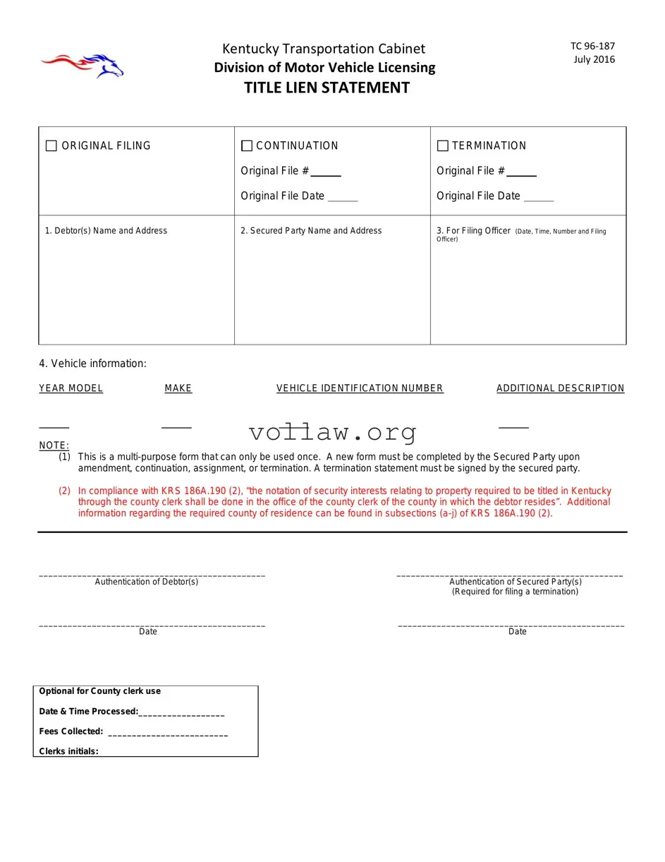 Kentucky Tc 96 187 Template