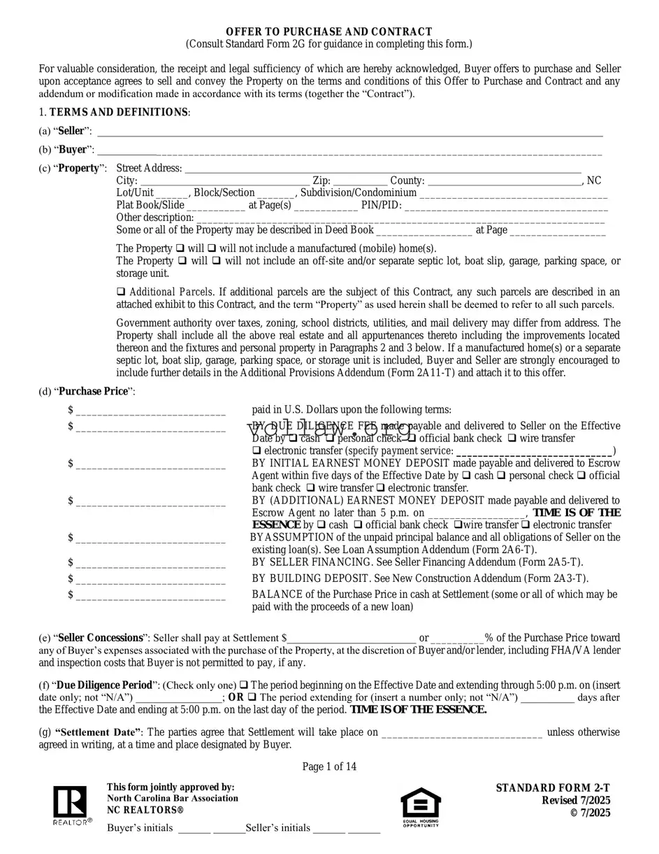 Standard 2 T Template