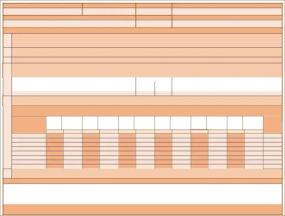 U S DoL Template Printable PDF Form