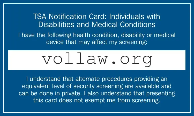 Tsa Notification Card Template