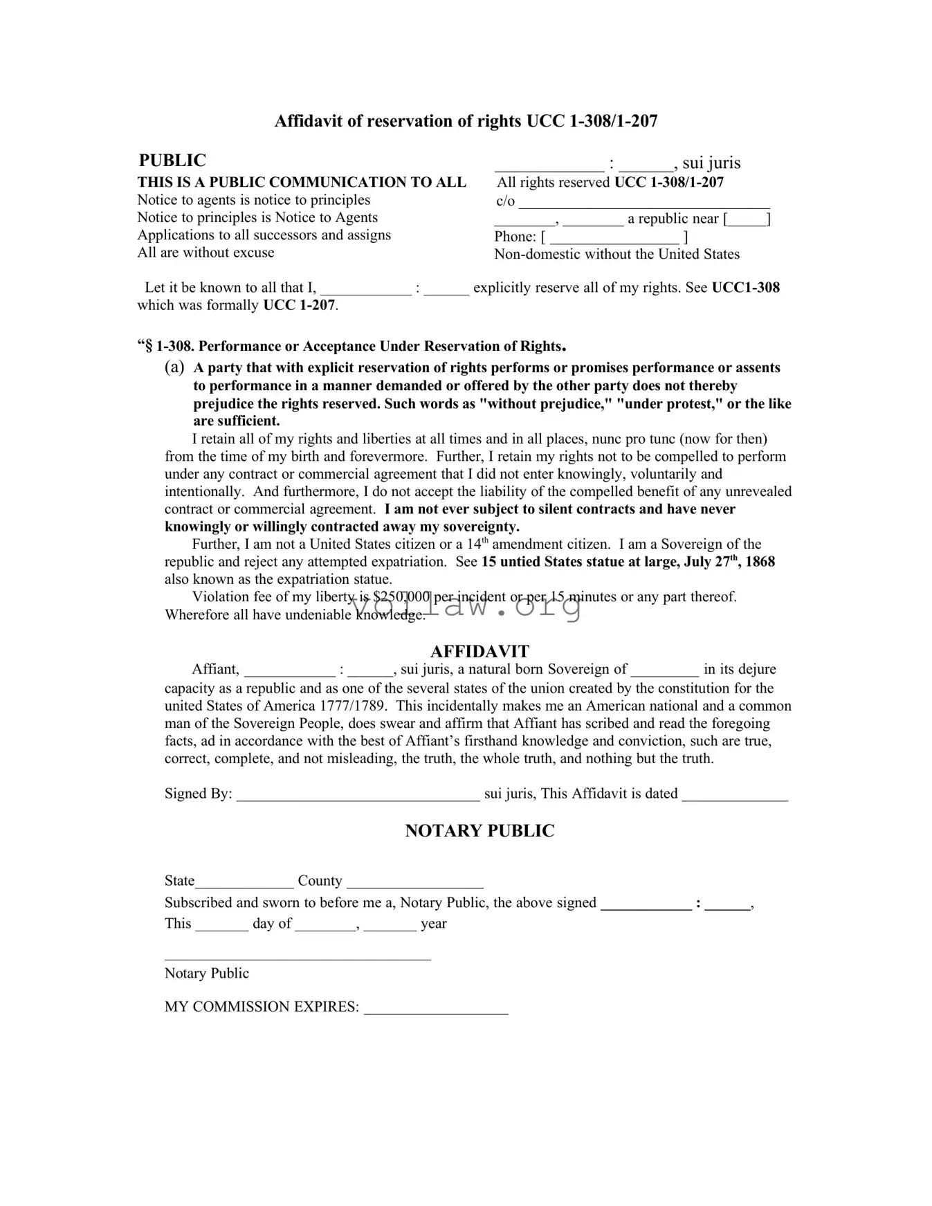 Ucc 1 308 Template